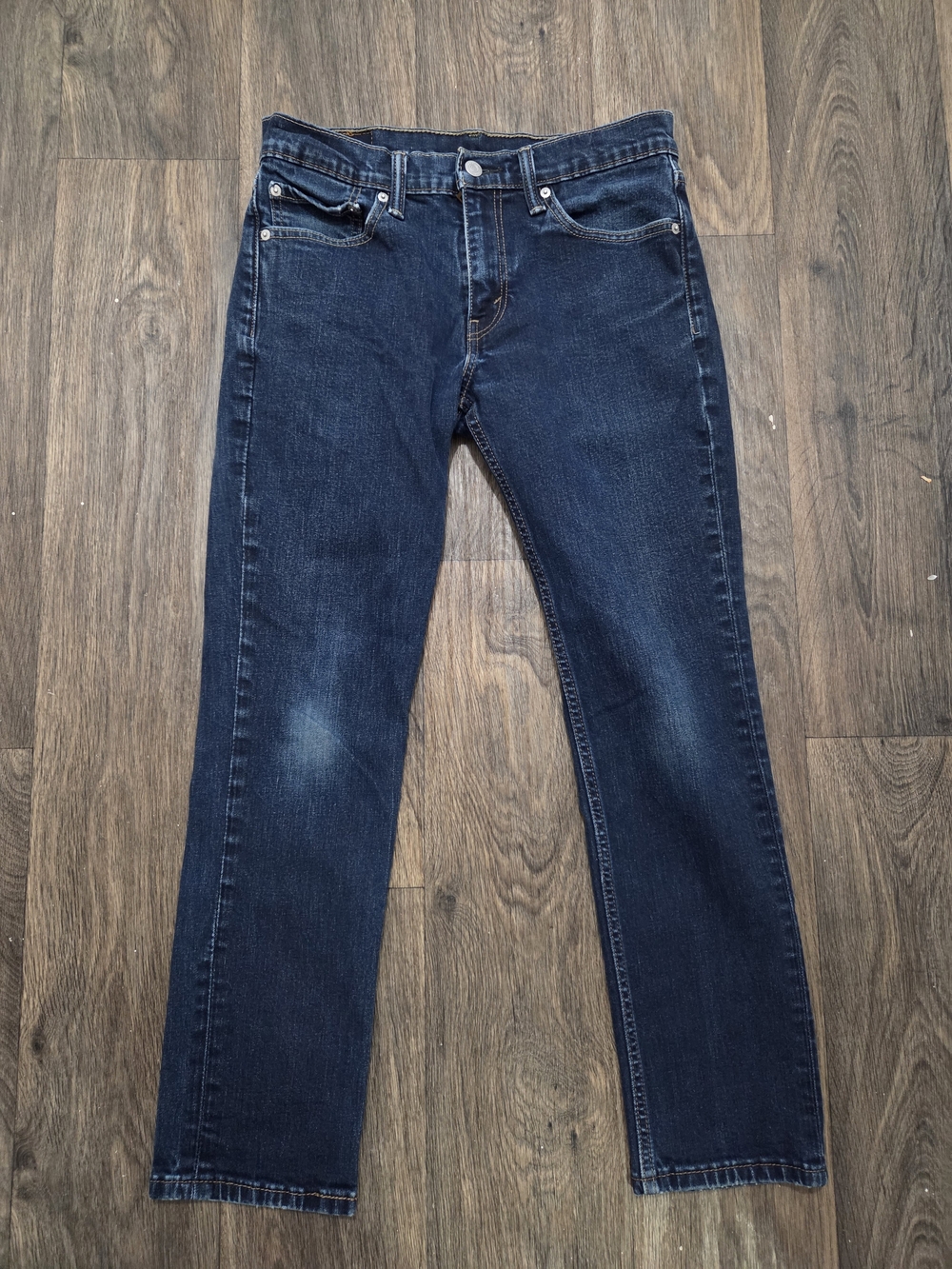 Levi's Men's  Size W32 L30 Dark Blue Slim Straight Jeans
